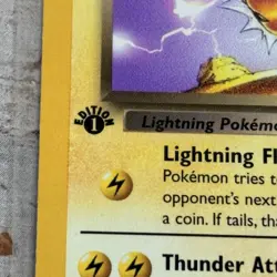 Pokemon Dark Jolteon 1st Edition Team Rocket 38/82 Card Pokemon - Image 5