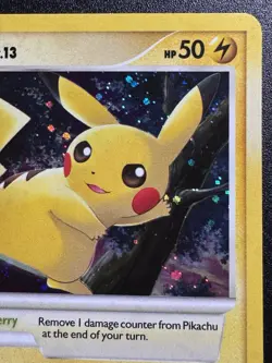 Pikachu 9/17 POP Series 6 Promo Pokemon Card Holo Foil Rare LP - Image 4