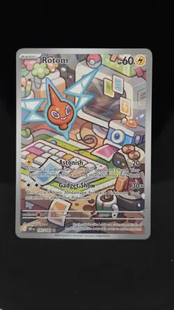 Pokemon TCG Rotom Card 197/182 Destined Rivals Series, NM/M Condition - Image 1