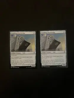 Crashing Drawbridge x2 [Throne of Eldraine] Magic MTG Cards NM/LP - Image 1