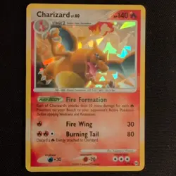 Charizard 1/99 Arceus 2009 CRACKED ICE Holo Rare Pokemon Card TCG LP *Print Line - Image 1