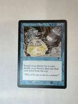 MTG Scourge Long-Term Plans Uncommon Card Regular Magic The Gathering - Image 1