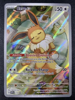 Pokemon TCG Eevee SVP 173 Prismatic Evolutions ETB Black Star Promo Card - Image 3