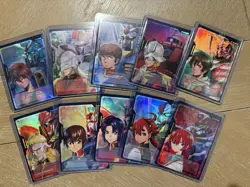 Gundam Card Game Resource Cards - 10 Foil GCG Resource Promo Cards In ENGLISH!! - Image 1