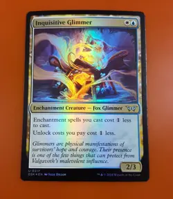 1x Inquisitive Glimmer | FOIL | Duskmourn: House of Horror | MTG Magic Cards - Image 3