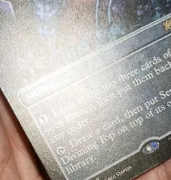 Sensei's Divining Top (Borderless) Double Masters 2022 Regular [Damage] - Image 5