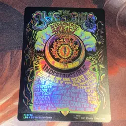The One Ring X1 Mtg Lord Of The Rings Nm Foil Borderless Poster - Image 2
