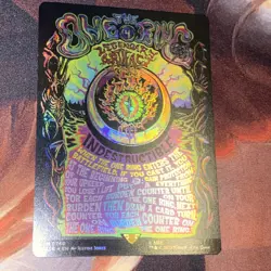 The One Ring X1 Mtg Lord Of The Rings Nm Foil Borderless Poster - Image 3