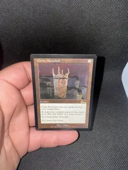 MTG Grim Monolith Urza's Legacy Magic the Gathering LP Condition - Image 4