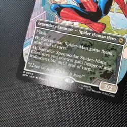 MTG Spectacular Spider-Man Full Art English (Non Foil) - Image 3