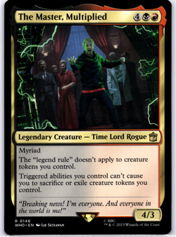 The Master, Multiplied WHO 0146 Regular NM MTG - Image 1