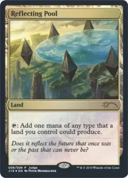 MTG Reflecting Pool - Foil DCI Judge Promo, NM-Mint, English Promo: Judge Reward - Image 1