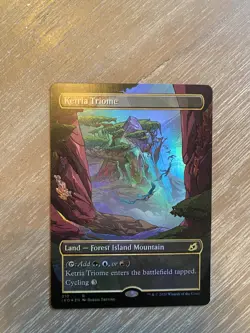 🔮 MTG: Ketria Triome (Showcase) Ikoria: Lair of Behemoths Foil - Image 1