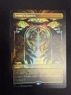 MTG - Jetmir's Garden (Borderless) - Streets of New Capenna - SNC 291 - Foil - Image 1