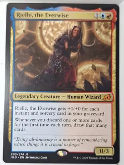 Rielle, the Everwise -Ikoria: Lair of Behemoths - Magic the Gathering MTG Nice! - Image 1