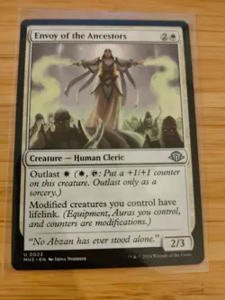 MTG Envoy of the Ancestors 0023 Modern Horizons 3 M/NM Free UK P&P - Image 1