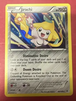 Jirachi - 42/108 - Roaring Skies - Holo - Pokemon TCG - - Image 1