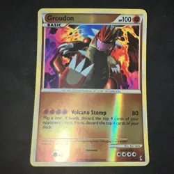 2011 Pokemon Call Of Legends Groudon 6/95 Reverse Holo MINT - Image 3