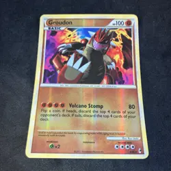 2011 Pokemon Call Of Legends Groudon 6/95 Reverse Holo MINT - Image 4