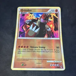 2011 Pokemon Call Of Legends Groudon 6/95 Reverse Holo MINT - Image 5