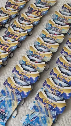 36x Pokemon Silver Tempest Sealed Sleeved Booster Packs - Image 2