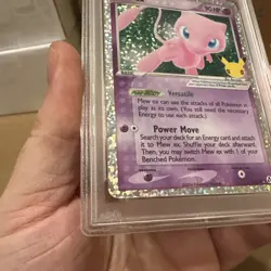 2021 POKEMON CELEBRATIONS CLASSIC COLLECTION #88 MEW EX-HOLO PSA 10 - Image 2
