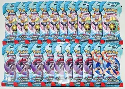 POKEMON SCARLET VIOLET JOURNEY TOGETHER SLEEVED BOOSTER PACK LOT X20 NEW-SEALED - Image 1