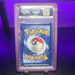 Pokemon TCG Houndoom 8/64 Neo Revelation 2001 Double Holo Error PSA 7 - Image 2