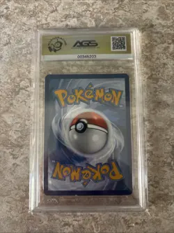 2023 Pokemon Charmander Cosmos Holo Black Star Promo #47 AGS 9.5 - Image 2