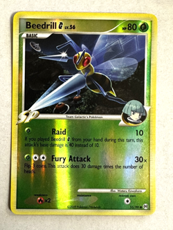 Beedrill G 53/99 Reverse Holo Platinum Arceus Pokemon 2009 NM - Image 1