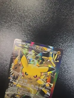 Pikachu EX XY124 XY Black Star Promo Pokemon TCG English Damaged - Image 4