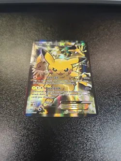 Pikachu EX XY124 XY Black Star Promo Pokemon TCG English Damaged - Image 5