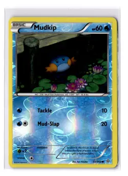 Mudkip - 33/160 XY-Primal Clash Reverse Holo Common - NM - POKEMON TCG - Image 1