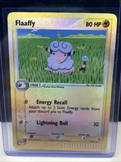 Pokemon TCG Flaaffy EX Dragon 27/97 Reverse Holo Uncommon - Image 1