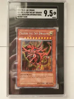 Slifer the Sky Dragon GBI Promo Yu-Gi-Oh 2003 SGC 9.5 - Image 1