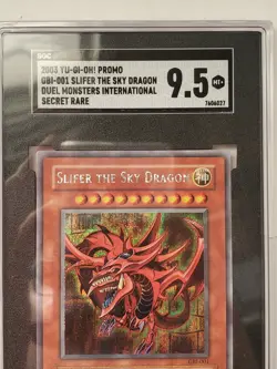 Slifer the Sky Dragon GBI Promo Yu-Gi-Oh 2003 SGC 9.5 - Image 2