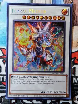 Jurrac Meteor BLMM-EN150 Secret Rare 1st Edition LP - Image 1