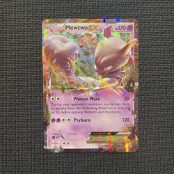 Mewtwo EX - 61/162 - Pokemon TCG Breakthrough XY Ultra Rare Card NM - Image 1