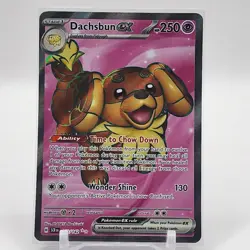 Dachsbun EX - 160/142 - Ultra Rare - Stellar Crown - Pokemon Card - NM - Image 1