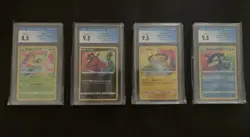 CGC 8.5-9.5 Lot Kyogre 21 Yveltal 46 Raikou 50 Celebi 9 Pokemon TCG Card - Image 1