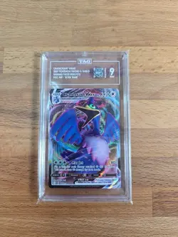Pokemon TCG Cramorant VMAX Shining Fates Holo Ultra Rare Card 055/072 - Image 1