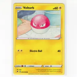 Pokemon TCG Voltorb 045/185 Swsh04: Vivid Voltage Regular Common Card EN-NM 2020 - Image 1