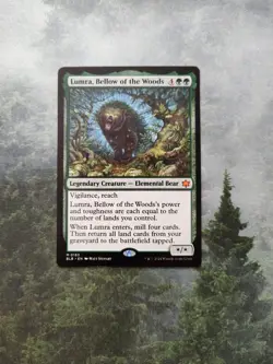 Lumra, Bellow of the Woods Bloomburrow Regular Card NM - Image 1