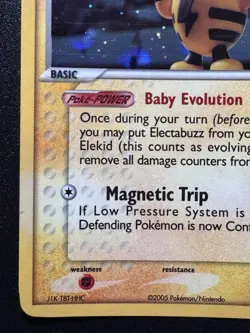 Misprint Elekid 23/115 EX Unseen Forces Pokemon Card Reverse Holo Rare Near Mint - Image 5