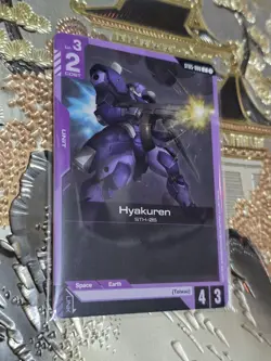 Gundam Card Game Singles ST05-006 Hyakuren - Image 1