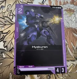 Gundam Card Game Singles ST05-006 Hyakuren - Image 2