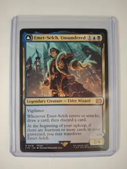 Emet-Selch Unsundered / Hades Sorcerer of Eld Final Fantasy MTG - NM - Image 1