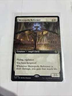 MTG Metropolis Reformer #0152 Extended Art Rare March of the Machine (MOM) - Image 1