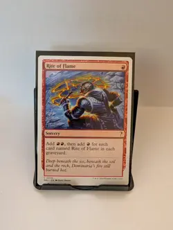 Rite Of Flame White Border MTG Mystery Booster 2 - Pack Fresh - - Image 1