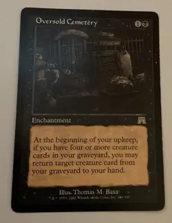 MTG Oversold Cemetery Onslaught 160/350 Regular Rare - Image 1